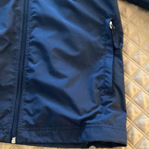 Nike Mens Lined Jacket with Full Center Zipper. Navy/White. Size Medium. - Picture 5 of 10